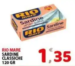 Premium Supermercati Rio mare sardine classiche offerta