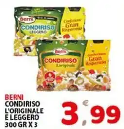 Premium Supermercati Berni condiriso l'originale e leggero offerta