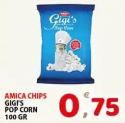 Premium Supermercati Amica chips gigi's pop corn offerta