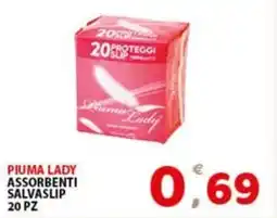 Premium Supermercati Piuma lady assorbenti salvaslip offerta