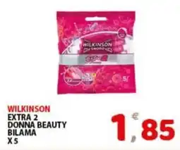Premium Supermercati Wilkinson extra 2 donna beauty bilama offerta