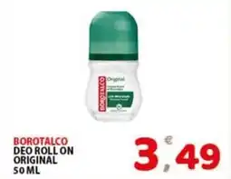 Premium Supermercati Borotalco deo roll on original offerta