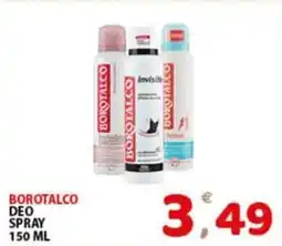 Premium Supermercati Borotalco deo spray offerta