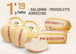 Supermercati Dok Salamini - provolette AURICCHIO offerta
