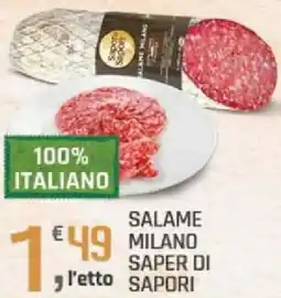Supermercati Dok Salame milano SAPER DI SAPORI offerta