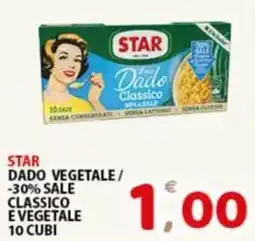 Premium Supermercati Star dado vegetale/ -30% sale classico e vegetale offerta