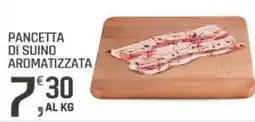 Supermercati Dok Pancetta di suino aromatizzata offerta