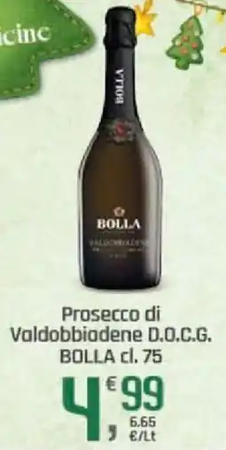 Supermercati Dok Prosecco di Valdobbiadene D.O.C.G. BOLLA offerta