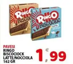Premium Supermercati Pavesi ringo biscociock latte/nocciola offerta