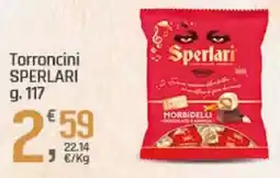 Supermercati Dok Torroncini SPERLARI offerta