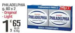 Supermercati Dok PHILADELPHIA - Original - Light offerta