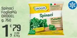 Supermercati Dok Spinaci FogliaPiù OROGEL offerta