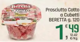 Supermercati Dok Prosciutto Cotto a Cubetti BERETTA offerta