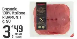 Supermercati Dok Bresaola 100% Italiana RIGAMONTI offerta