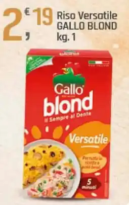 Supermercati Dok Riso Versatile GALLO BLOND offerta