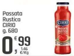 Supermercati Dok Passata Rustica CIRIO offerta