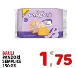 Premium Supermercati Bauli pandorì semplice offerta