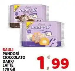 Premium Supermercati Bauli pandori cioccolato dark/ latte offerta