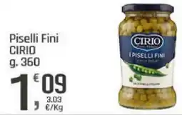 Supermercati Dok Piselli Fini CIRIO offerta