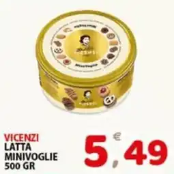 Premium Supermercati Vicenzi latta minivoglie offerta
