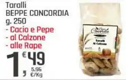 Supermercati Dok Taralli BEPPE CONCORDIA offerta