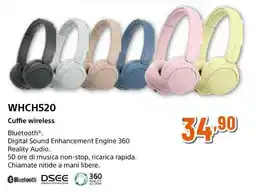 Expert SONY WHCH520 Cuffie wireless offerta