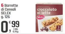 Supermercati Dok Barrette di Cereali SELEX offerta