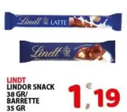 Premium Supermercati Lindor snack/ barrette offerta