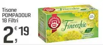 Supermercati Dok Tisane POMPADOUR 18 Filtri offerta