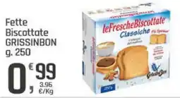 Supermercati Dok Fette Biscottate GRISSINBON offerta