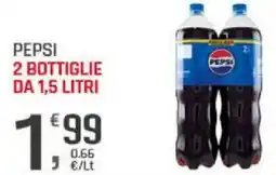 Supermercati Dok Pepsi 2 bottiglie offerta