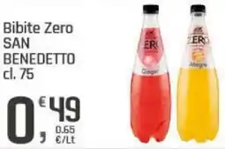 Supermercati Dok Bibite Zero SAN BENEDETTO offerta