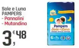 Supermercati Dok Sole e Luna PAMPERS offerta