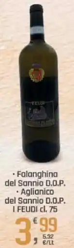 Supermercati Dok Falanghina del Sannio D.O.P. - Aglianico del Sannio D.O.P. I FEUDI offerta