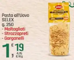 Supermercati Dok Pasta all'Uovo in Tavola SELEX offerta