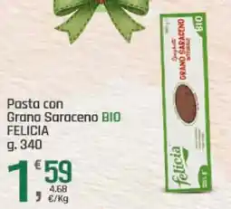 Supermercati Dok Pasta con Grano Saraceno BIO FELICIA offerta