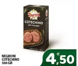 Premium Supermercati Negroni cotechino offerta