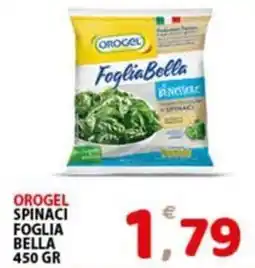 Premium Supermercati Orogel spinaci foglia bella offerta