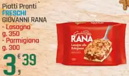 Supermercati Dok Piatti pronti freschi GIOVANNI RANA offerta