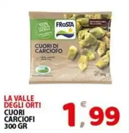 Premium Supermercati La valle degli orti cuori carciofi offerta