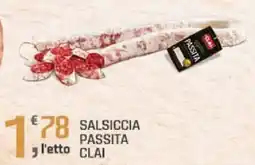 Supermercati Dok Salsiccia passita CLAI offerta