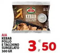 Premium Supermercati Aia kebab pollo e tacchino surgelato offerta