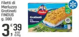 Supermercati Dok Filetti di Merluzzo Gratinati FINDUS offerta