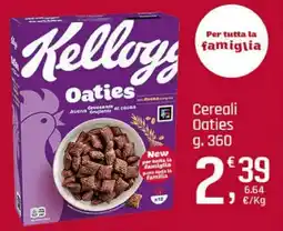 Supermercati Dok Kellog's Cereali Oaties offerta