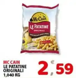 Premium Supermercati Mccain le patatine originali offerta