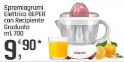 Supermercati Dok Spremiagrumi Elettrico BEPER con Recipiente Graduato offerta