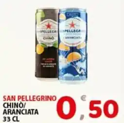 Premium Supermercati San pellegrino chino/aranciata offerta