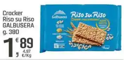 Supermercati Dok Cracker Riso su Riso GALBUSERA offerta