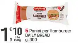 Supermercati Dok Panini per Hamburger DAILY BREAD offerta