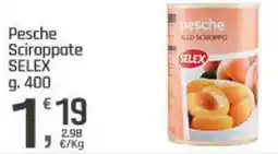 Supermercati Dok Pesche Sciroppate SELEX offerta